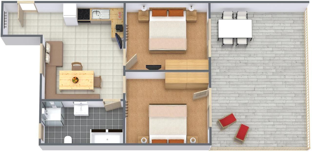 Landhaus Zell レンゲンフェルト エクステリア 写真